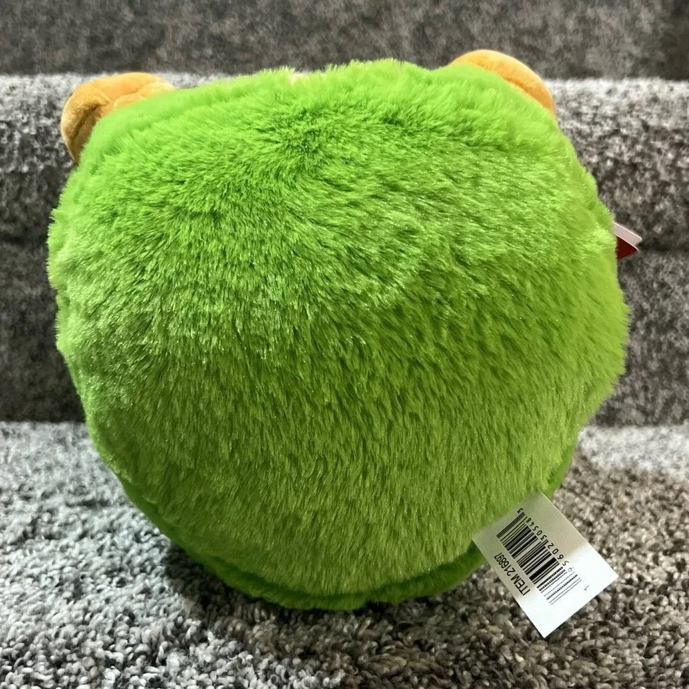 Play Right Green Holiday Hedgehog Stuffed Plush Christmas Tree Ornaments 10